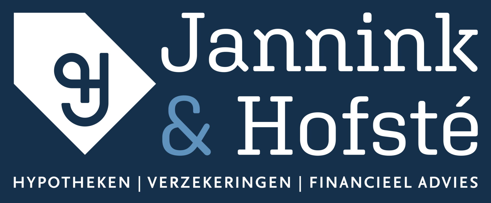 Logo van Jannink & Hofsté met diensten: hypotheken, verzekeringen en financieel advies voor deskundig advies in Twente